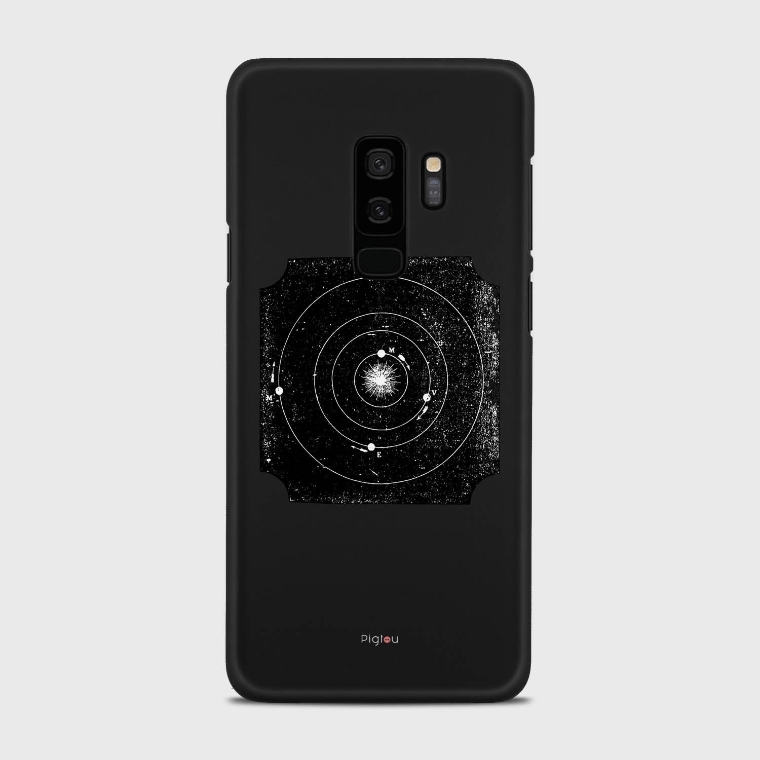ASTRONOMY Samsung Galaxy S9 Plus case - thin fit matte black (D79)