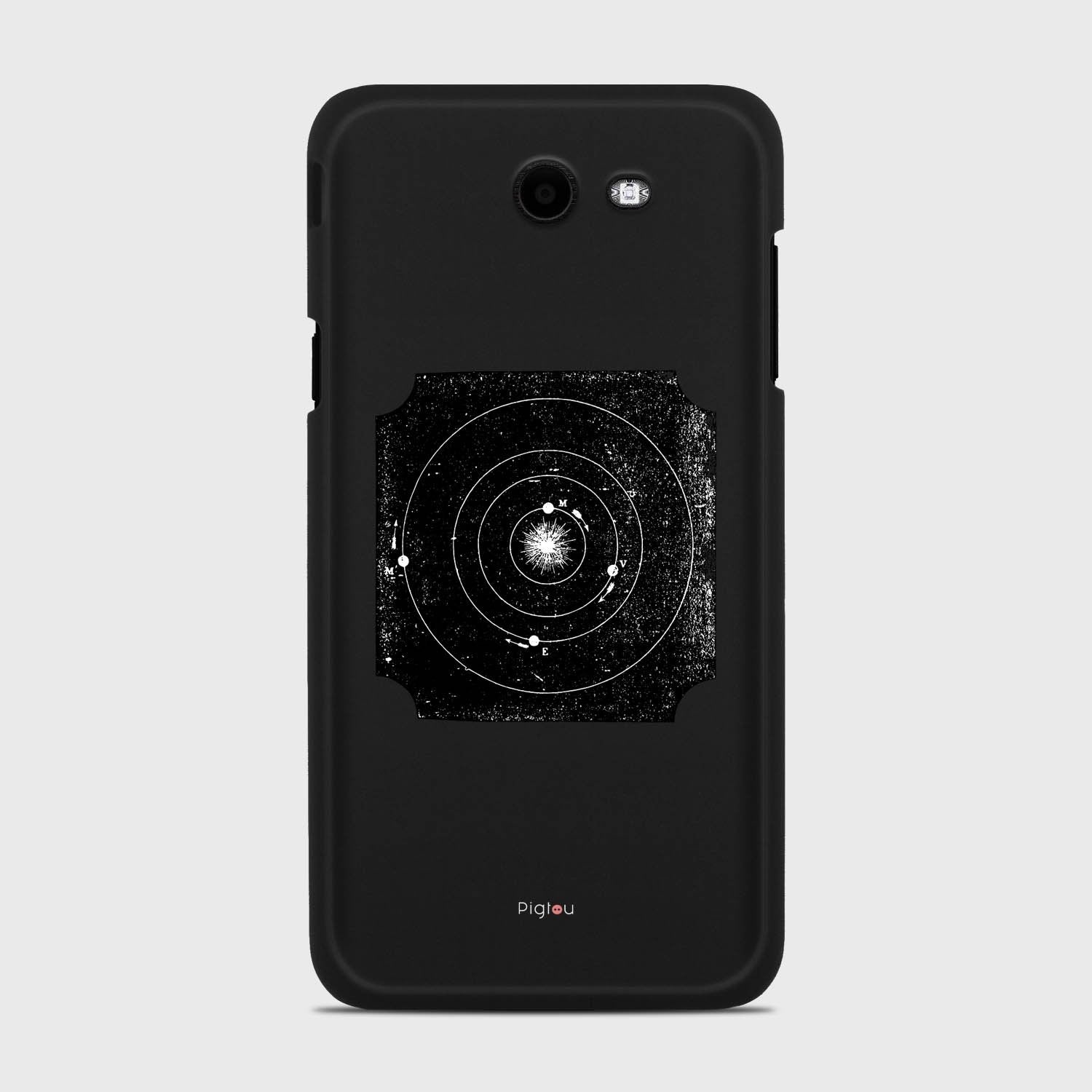 ASTRONOMY Samsung Galaxy J7 (2017) Verizon case - thin fit matte black (D79)