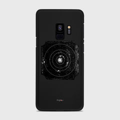 ASTRONOMY Samsung Galaxy S9 case - thin fit matte black (D79)