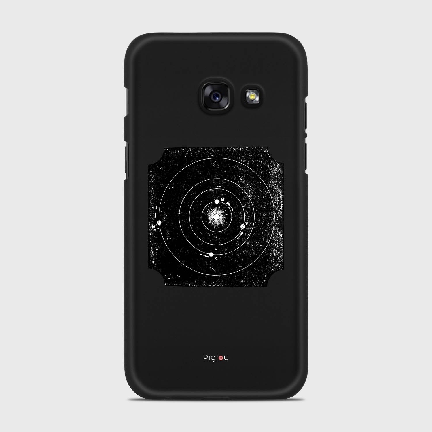 ASTRONOMY Samsung Galaxy A3 (2017) case - thin fit matte black (D79)