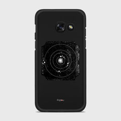ASTRONOMY Samsung Galaxy A3 (2017) case - thin fit matte black (D79)