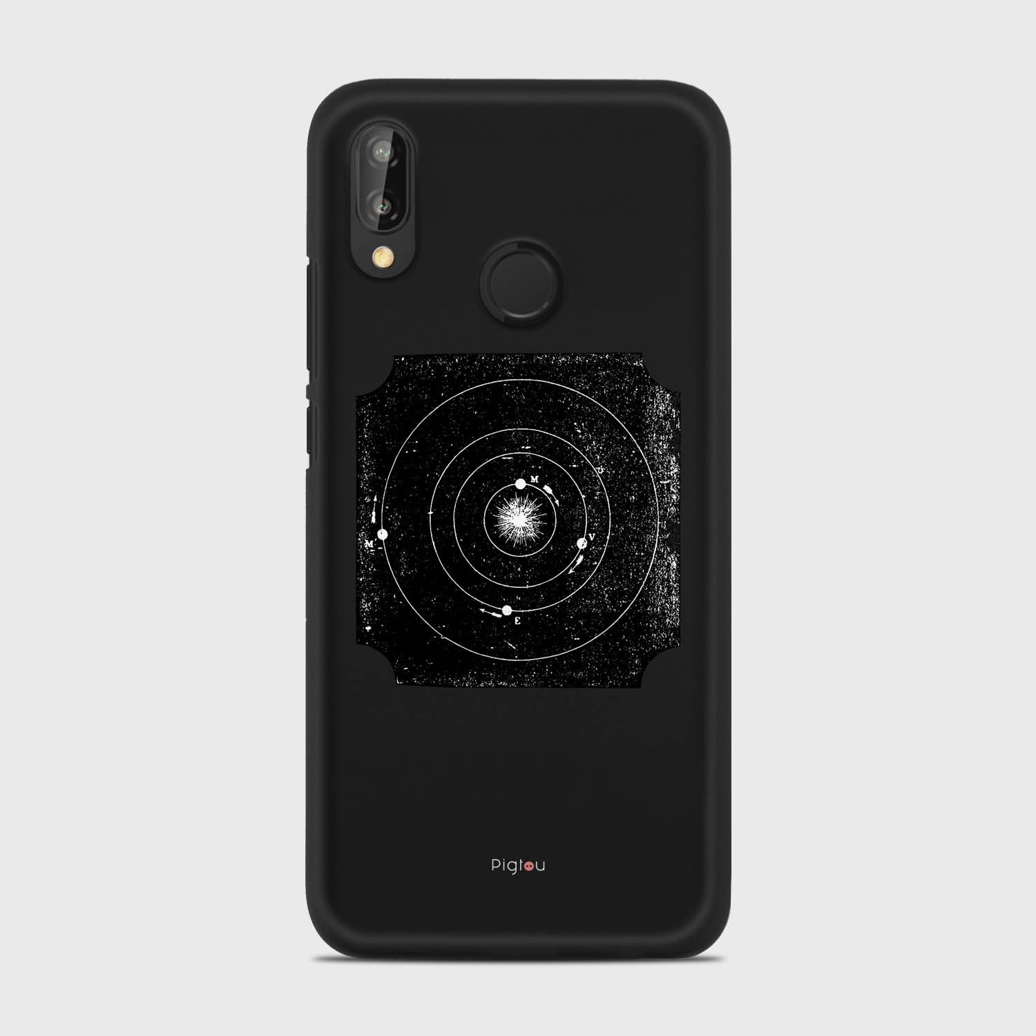 ASTRONOMY Huawei P20 Lite case - thin fit matte black (D79)