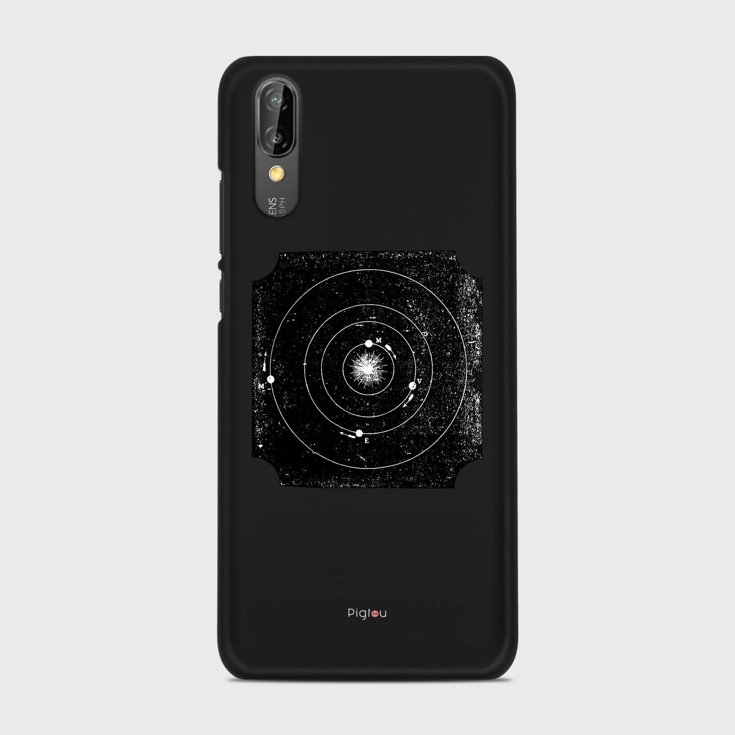 ASTRONOMY Huawei P20 case - thin fit matte black (D79)