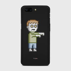 PIXELATED ZOMBIE Samsung Galaxy A3 (2015) case - thin fit matte black (D80)