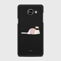 NOT TODAY Samsung Galaxy A5 (2016) case - thin fit matte black (D81)