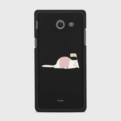 NOT TODAY Samsung Galaxy J5 (2017) Verizon case - thin fit matte black (D81)
