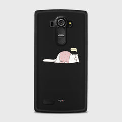 NOT TODAY LG G4 case - thin fit matte black (D81)