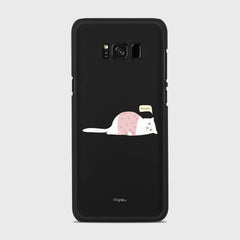 NOT TODAY Samsung Galaxy S8 case - thin fit matte black (D81)