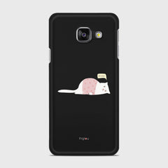 NOT TODAY Samsung Galaxy A3 (2016) case - thin fit matte black (D81)