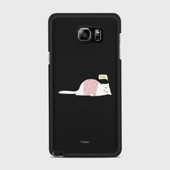 NOT TODAY Samsung Galaxy Note 5 case - thin fit matte black (D81)