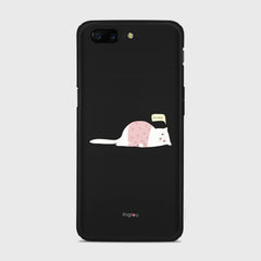 NOT TODAY Samsung Galaxy A3 (2015) case - thin fit matte black (D81)
