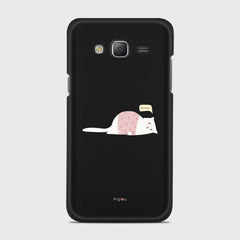NOT TODAY Samsung Galaxy J5 (2015) case - thin fit matte black (D81)