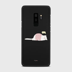 NOT TODAY Samsung Galaxy S9 Plus case - thin fit matte black (D81)