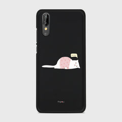 NOT TODAY Huawei P20 case - thin fit matte black (D81)