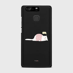 NOT TODAY Huawei P9 case - thin fit matte black (D81)