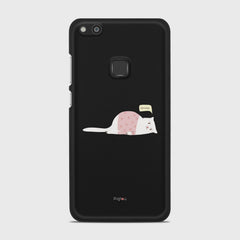 NOT TODAY Huawei P10 Lite case - thin fit matte black (D81)