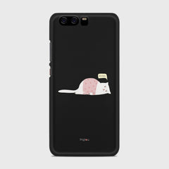 NOT TODAY Huawei P10 case - thin fit matte black (D81)