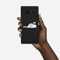 NOT TODAY Samsung Galaxy Note 8 case - thin fit matte black (D81)