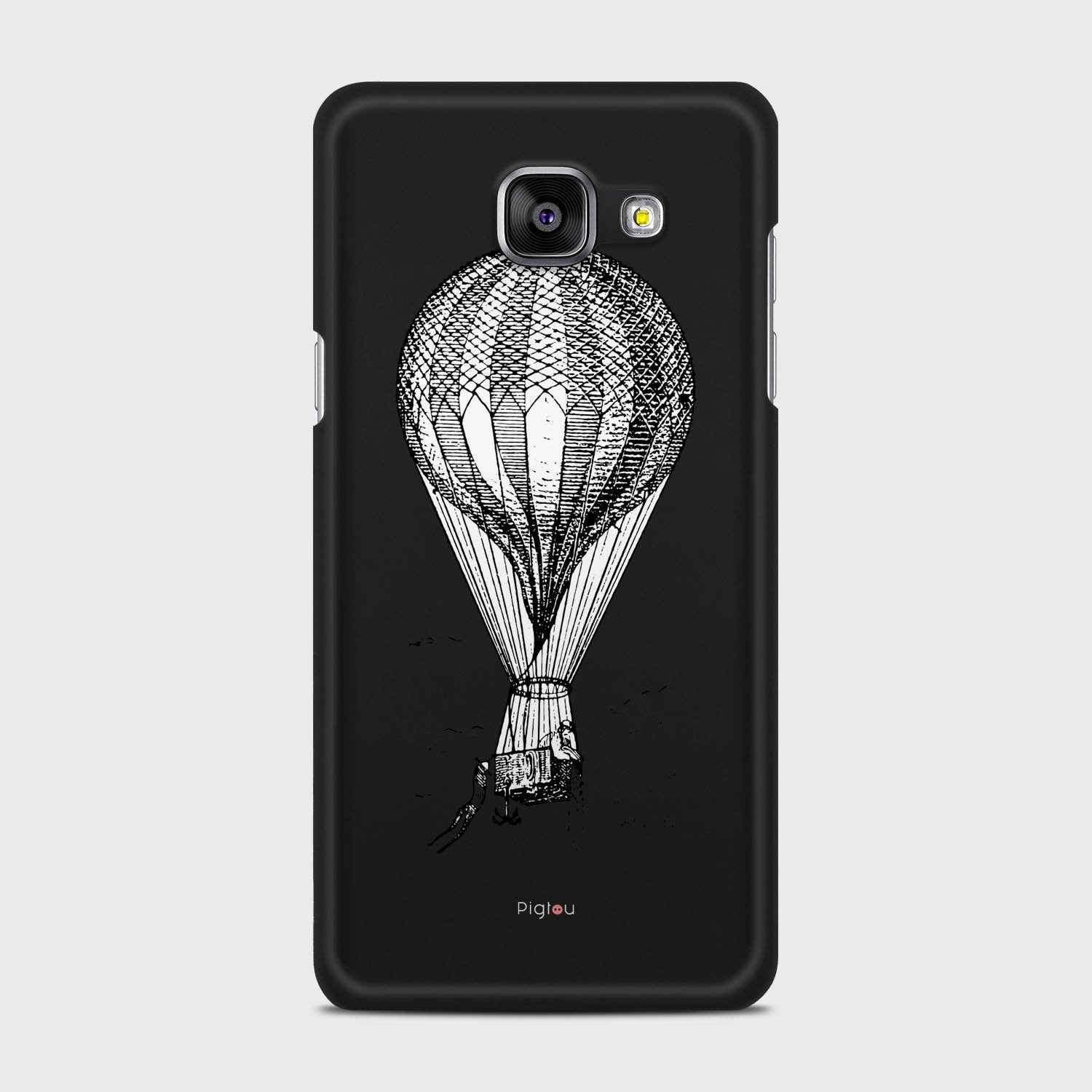 VINTAGE AIR BALLOON Samsung Galaxy A5 (2016) case - thin fit matte black (D84)