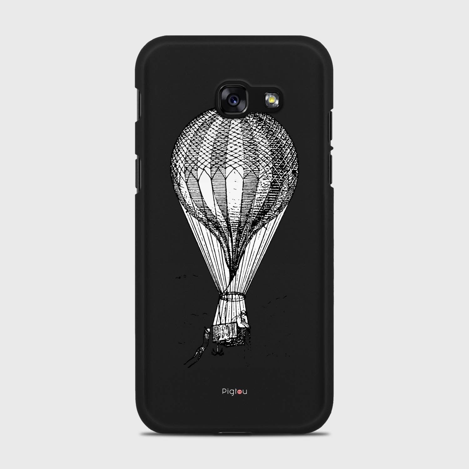 VINTAGE AIR BALLOON Samsung Galaxy A5 (2017) case - thin fit matte black (D84)