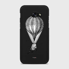 VINTAGE AIR BALLOON Samsung Galaxy A5 (2017) case - thin fit matte black (D84)