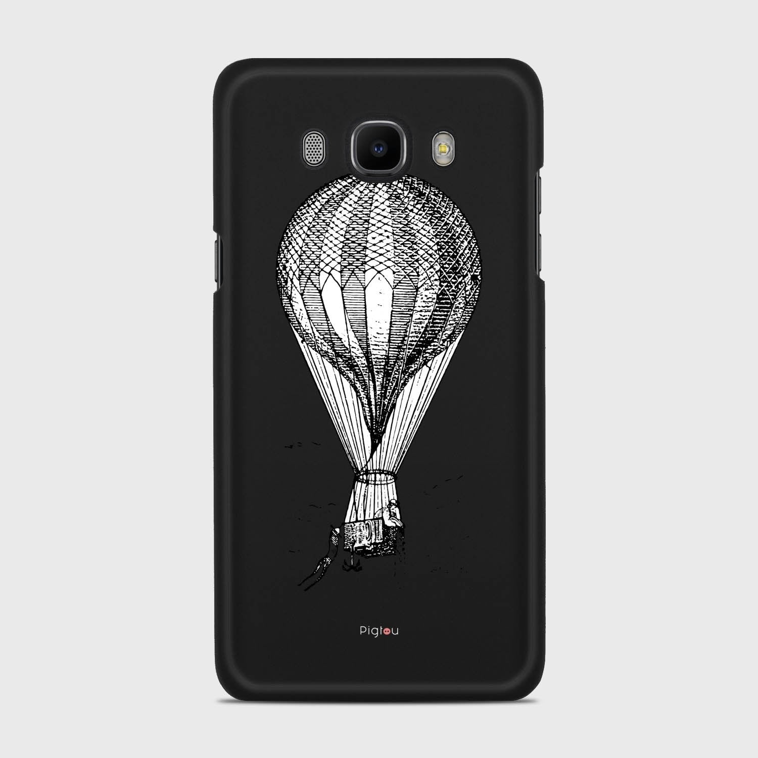 VINTAGE AIR BALLOON Samsung Galaxy J7 (2016) case - thin fit matte black (D84)