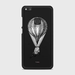 VINTAGE AIR BALLOON Huawei P10 Lite case - thin fit matte black (D84)