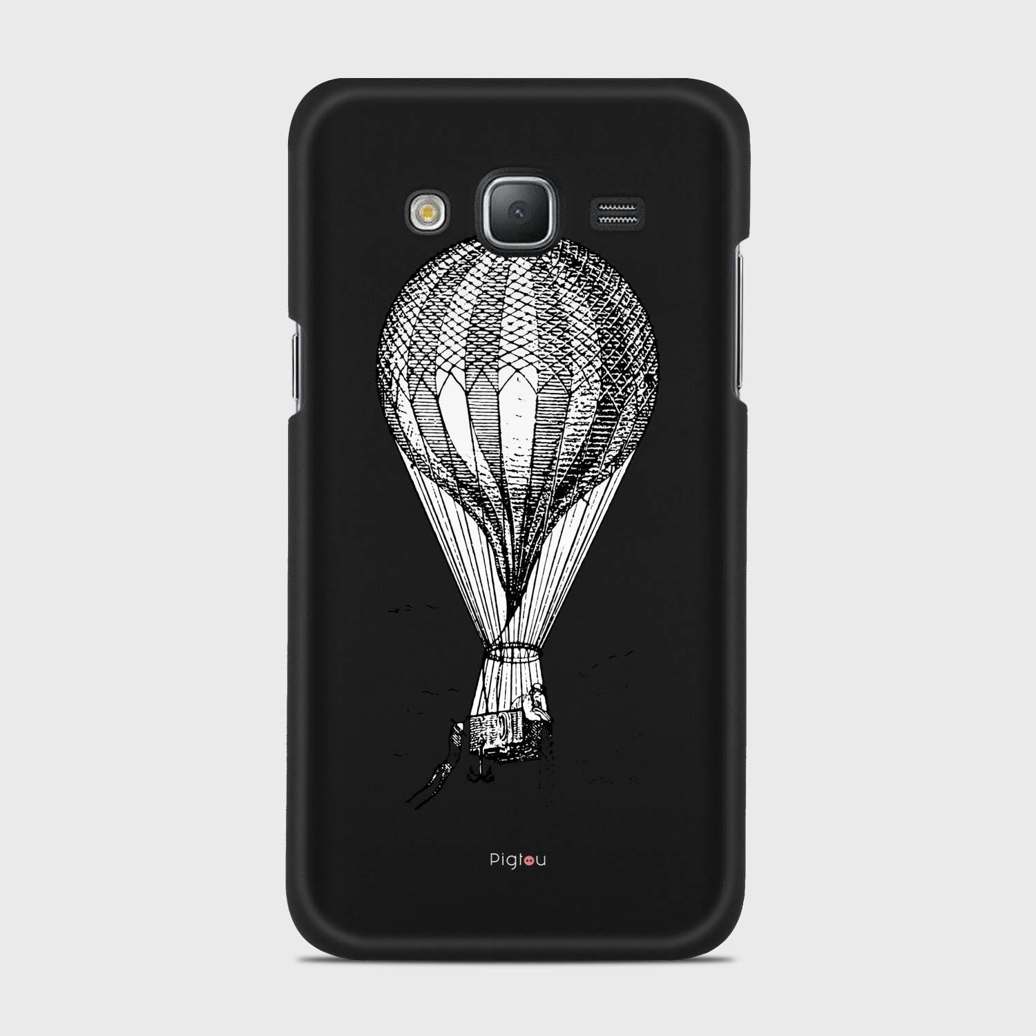 VINTAGE AIR BALLOON Samsung Galaxy J5 (2015) case - thin fit matte black (D84)