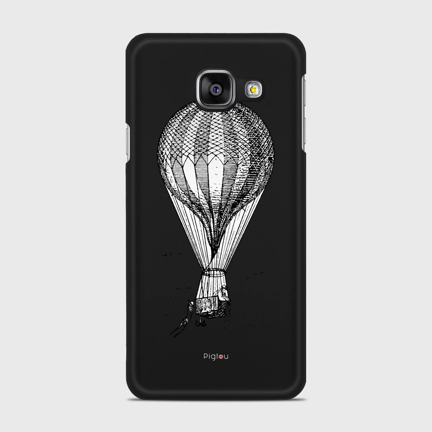 VINTAGE AIR BALLOON Samsung Galaxy A3 (2016) case - thin fit matte black (D84)