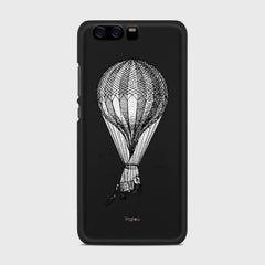 VINTAGE AIR BALLOON Huawei P10 case - thin fit matte black (D84)
