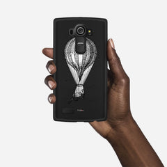 VINTAGE AIR BALLOON LG G4 case - thin fit matte black (D84)