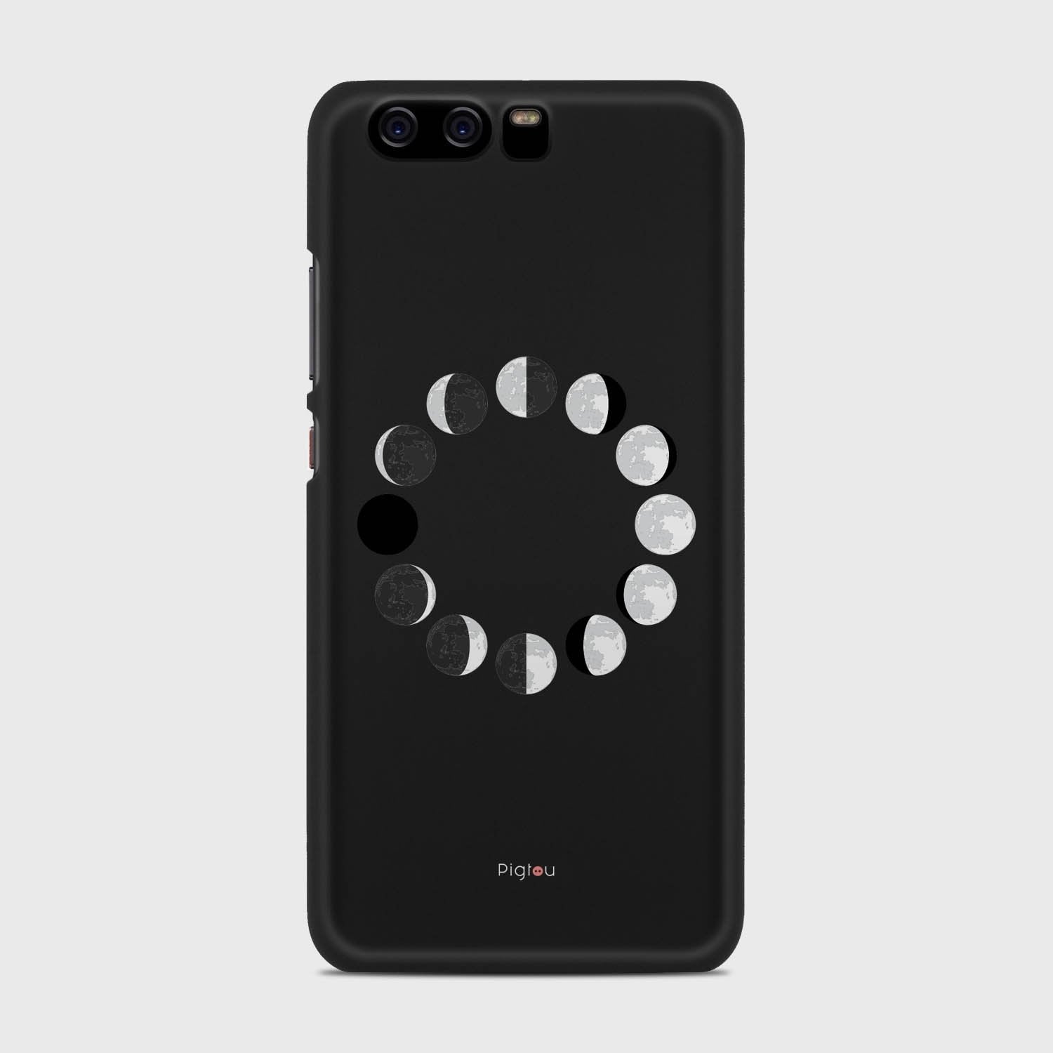 MOON PHASES Huawei P10 case - thin fit matte black (D85)