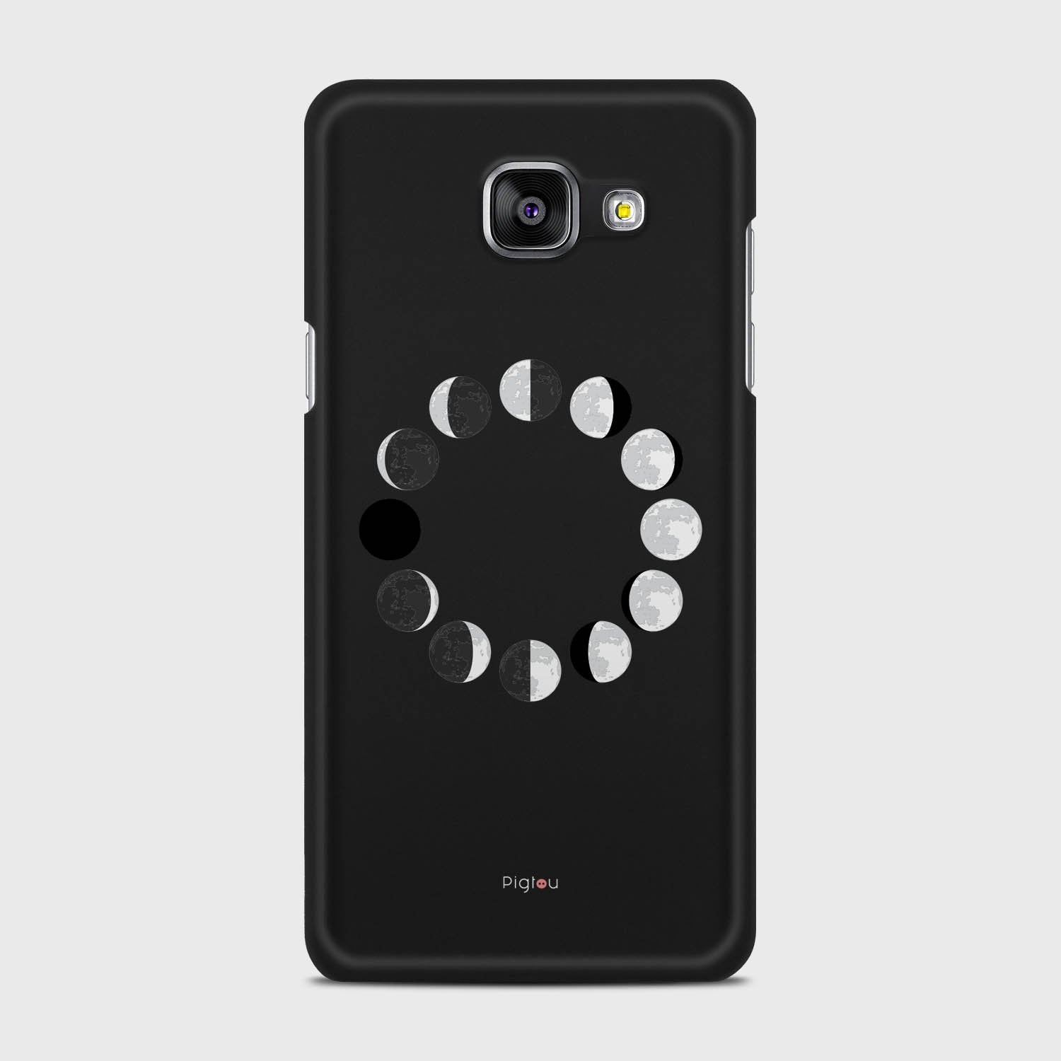 MOON PHASES Samsung Galaxy A5 (2016) case - thin fit matte black (D85)