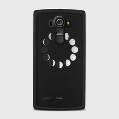 MOON PHASES LG G4 case - thin fit matte black (D85)