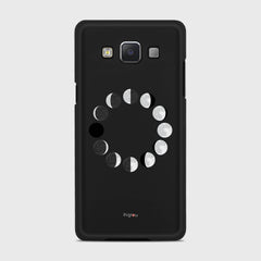 MOON PHASES Samsung Galaxy A5 (2015) case - thin fit matte black (D85)