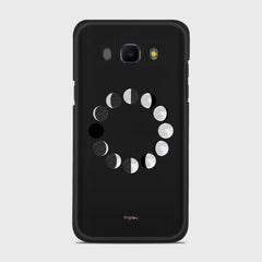MOON PHASES Samsung Galaxy J5 (2016) case - thin fit matte black (D85)