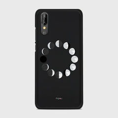 MOON PHASES Huawei P20 case - thin fit matte black (D85)