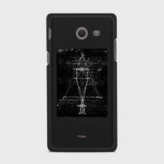 PRECISION DRAWING Samsung Galaxy J5 (2017) Verizon case - thin fit matte black (D86)