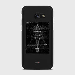 PRECISION DRAWING Samsung Galaxy A5 (2017) case - thin fit matte black (D86)