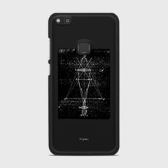 PRECISION DRAWING Huawei P10 Lite case - thin fit matte black (D86)