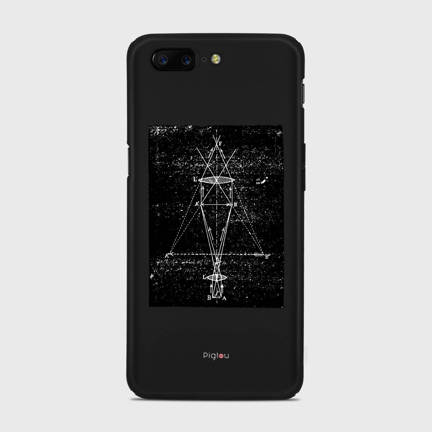 PRECISION DRAWING Samsung Galaxy A3 (2015) case - thin fit matte black (D86)
