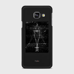 PRECISION DRAWING Samsung Galaxy A3 (2016) case - thin fit matte black (D86)