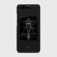 PRECISION DRAWING Huawei P10 case - thin fit matte black (D86)