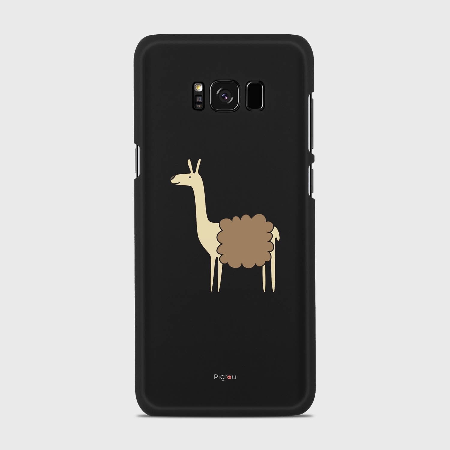 LLAMA Samsung Galaxy S8 Plus case - thin fit matte black (D87)