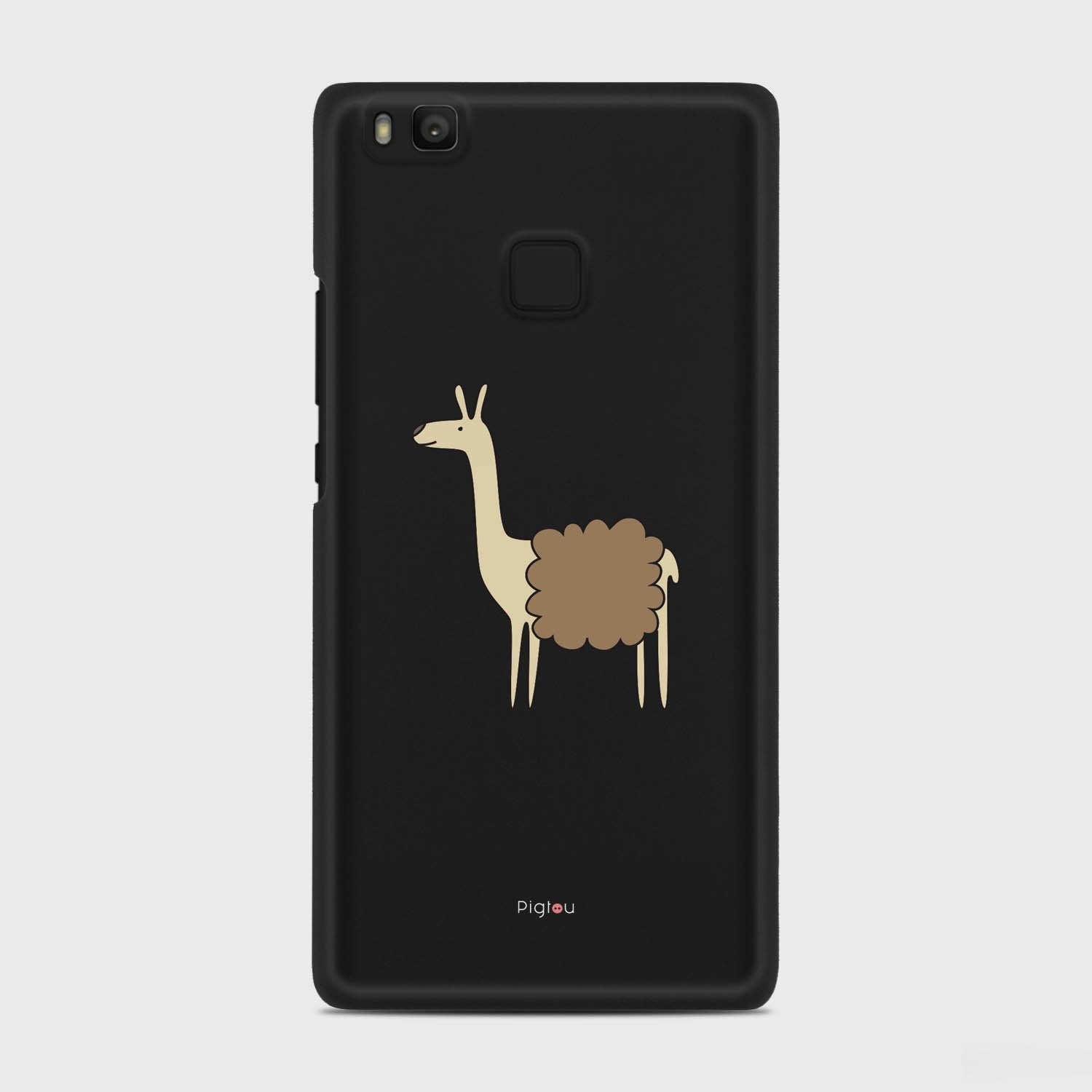 LLAMA Huawei P9 Lite case - thin fit matte black (D87)