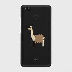 LLAMA Huawei P9 Lite case - thin fit matte black (D87)