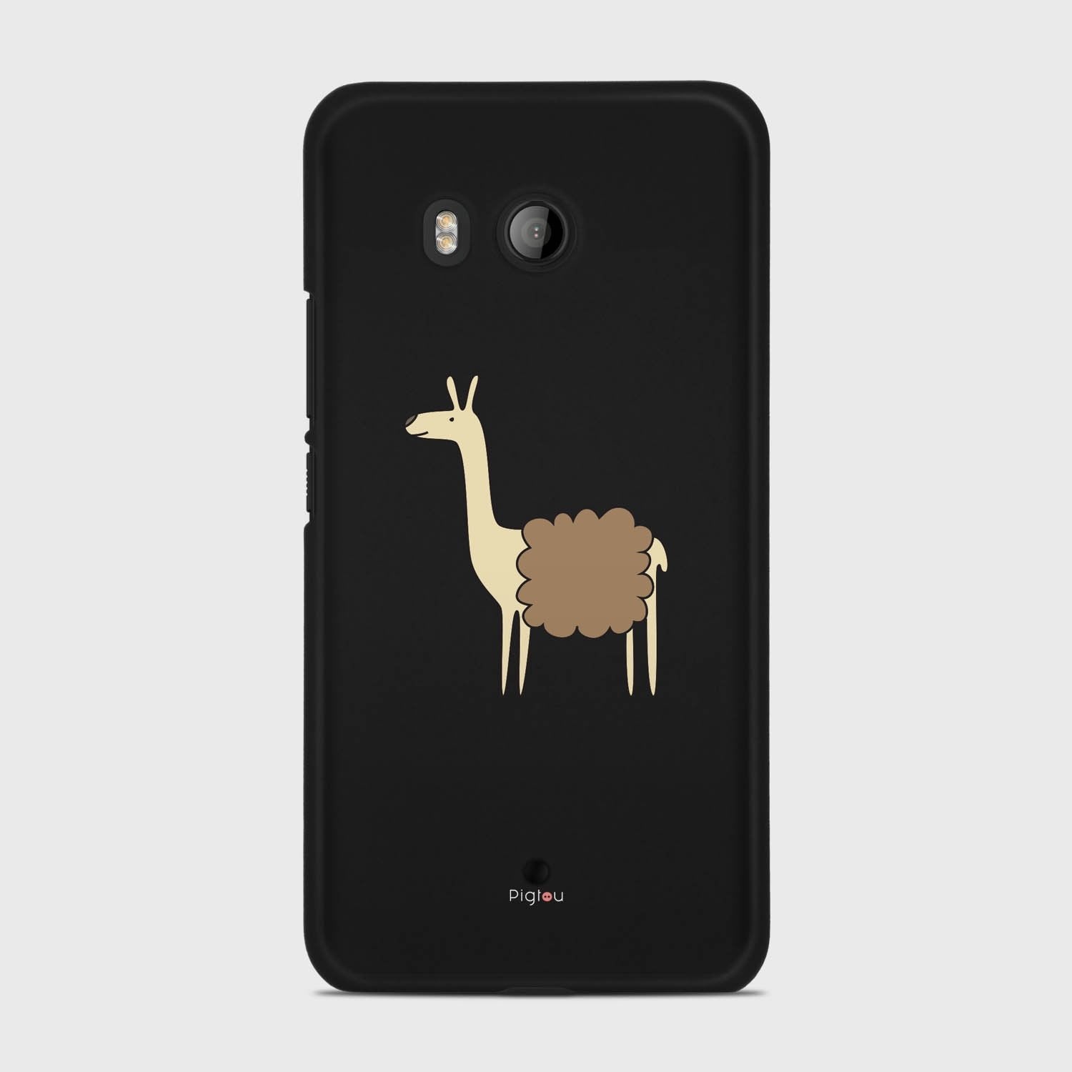 LLAMA HTC U11 case - thin fit matte black (D87)