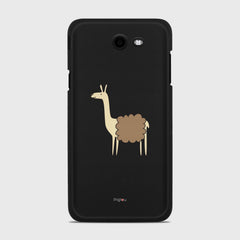 LLAMA Samsung Galaxy J7 (2017) Verizon case - thin fit matte black (D87)