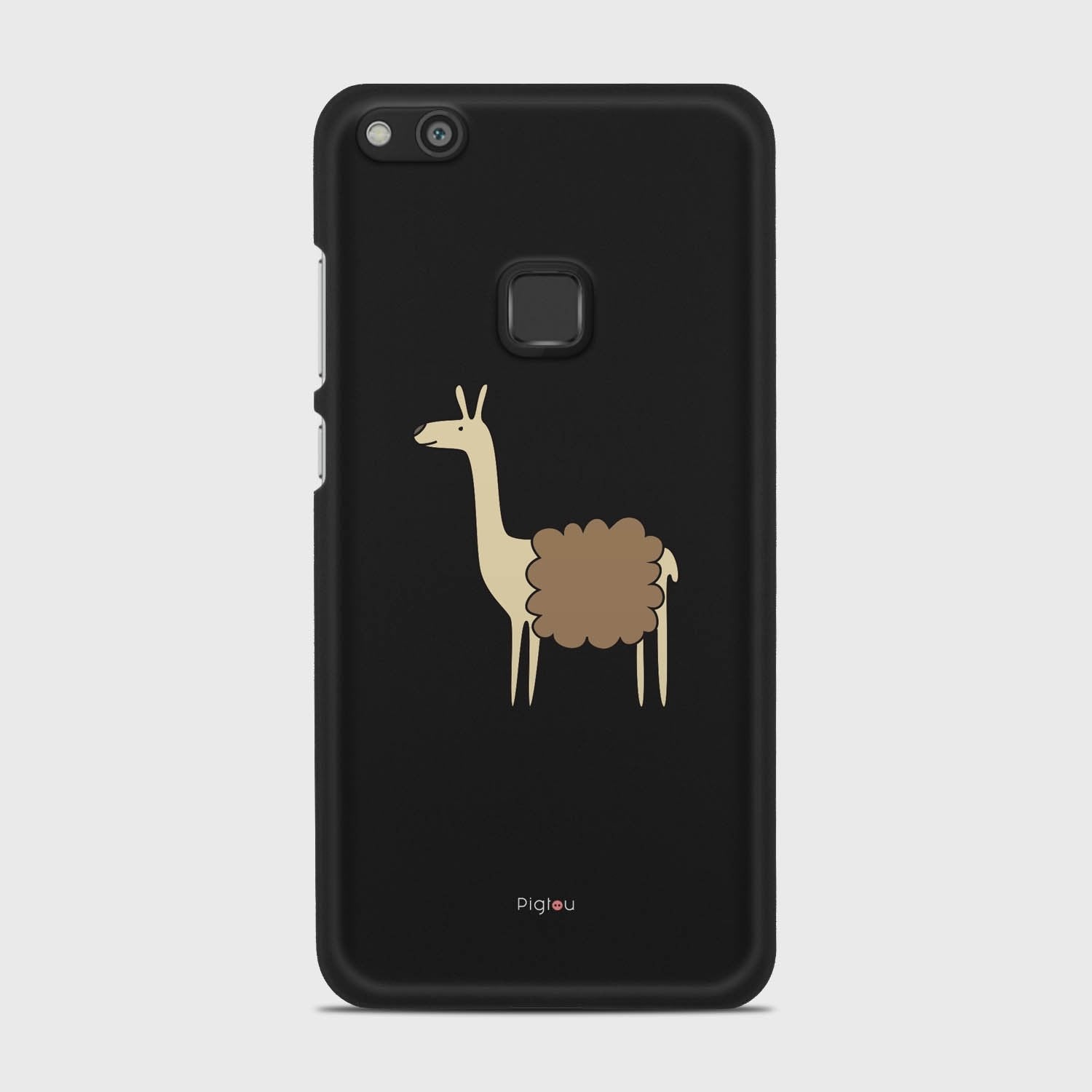 LLAMA Huawei P10 Lite case - thin fit matte black (D87)
