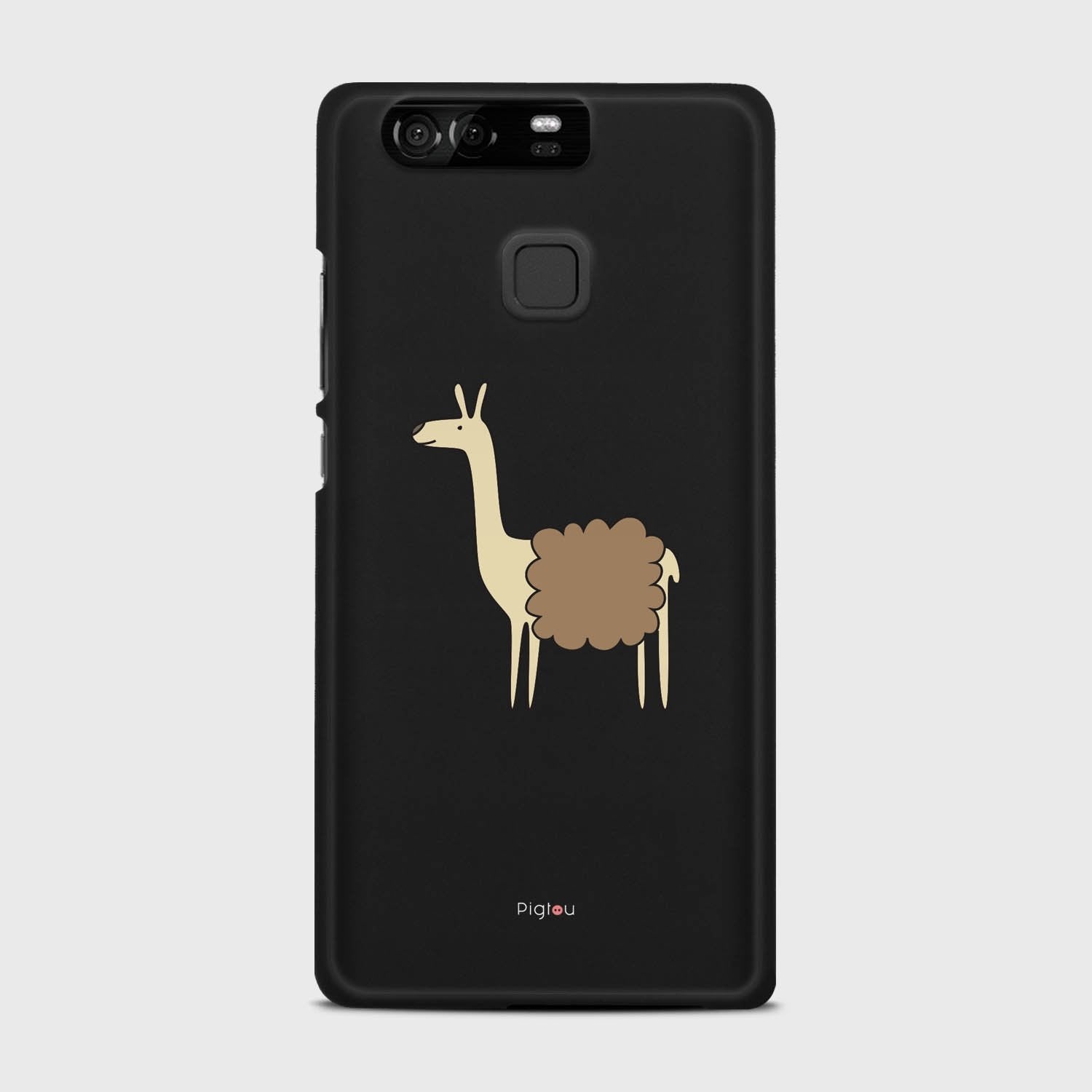 LLAMA Huawei P9 case - thin fit matte black (D87)